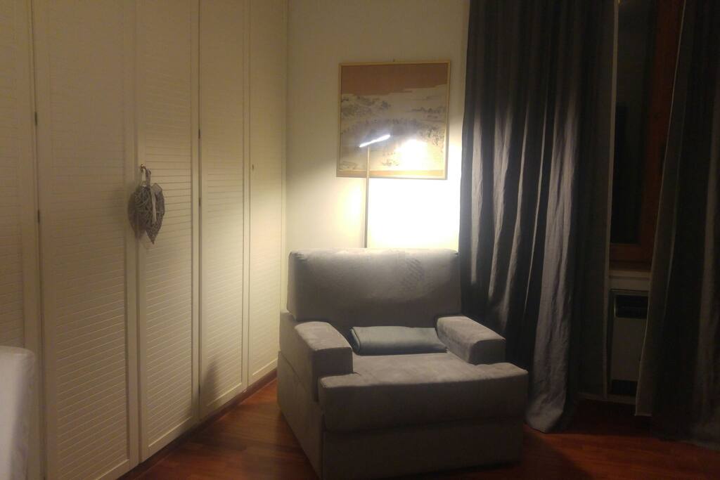 poltrona-letto camera degli Olmi