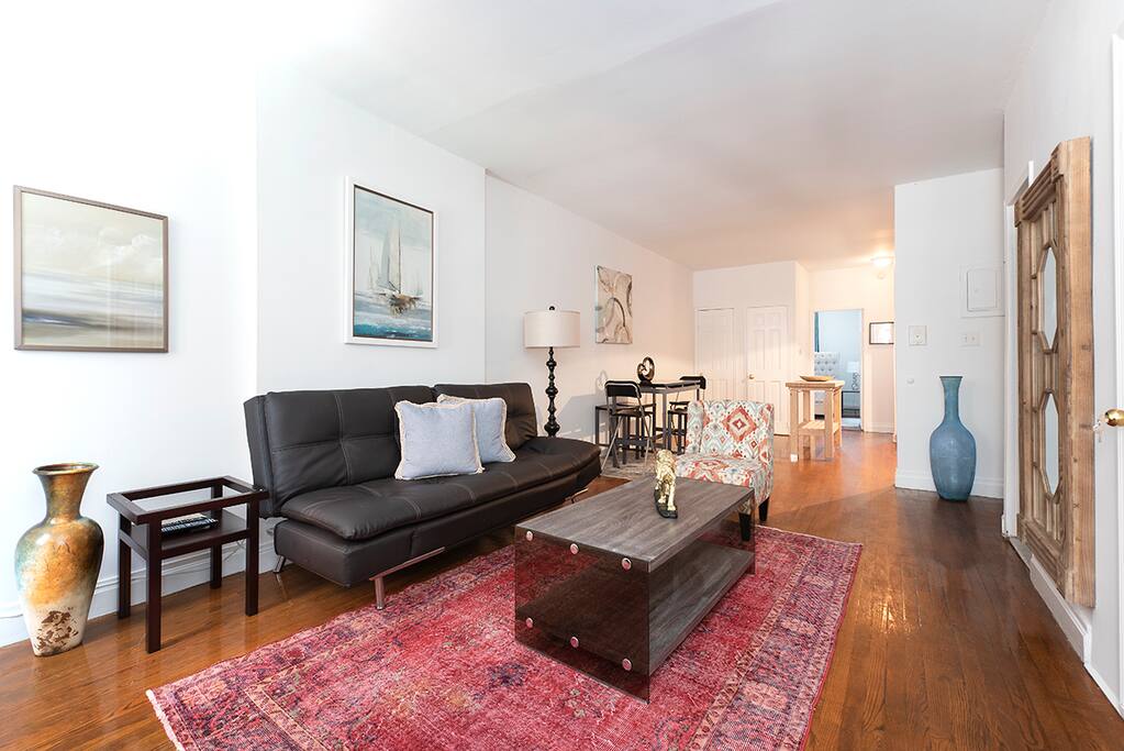 Stunning common area designed with rare accents for comfort and functionality. Make yourself at home!