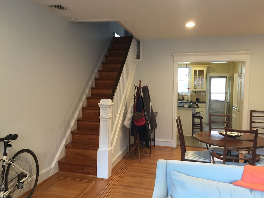 Stair to second floor
