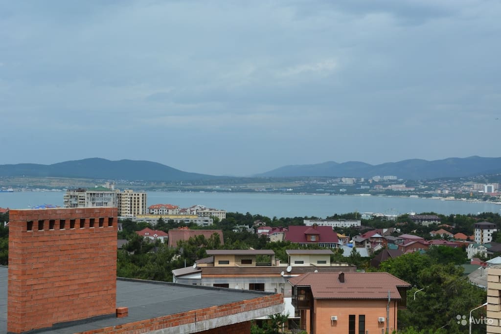 вид с крыши