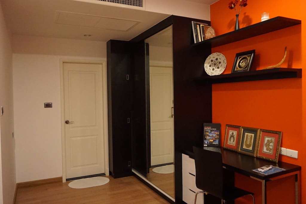 Desk & Cubboard