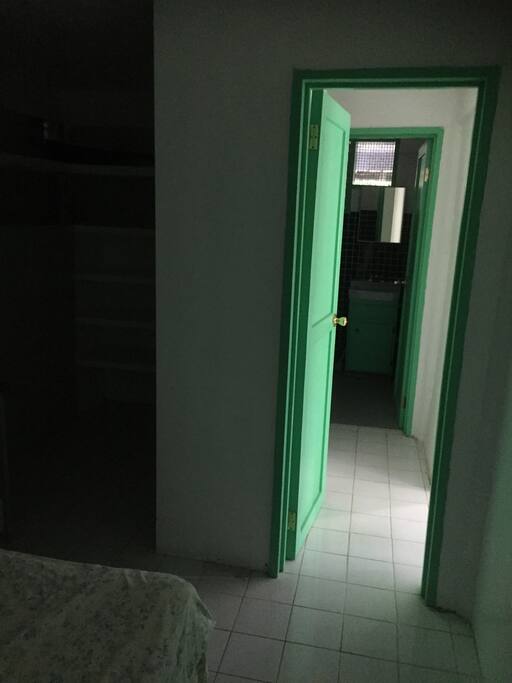Separated Bathroom