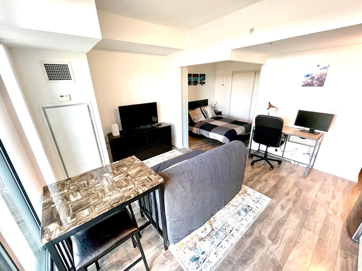 Photo inspiration: Toronto Downtown Luxury Rentals Online Reference: Rare Find Luxury Comfort Downtown Balcony View