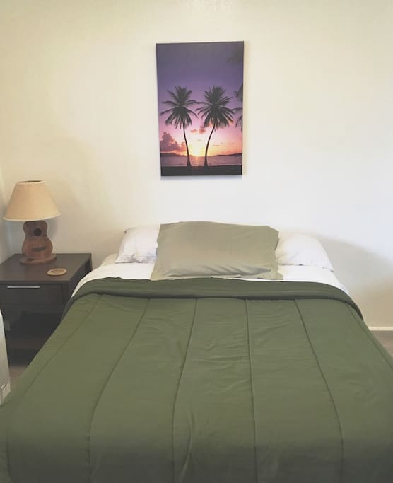 The bedroom you’ll be staying in.