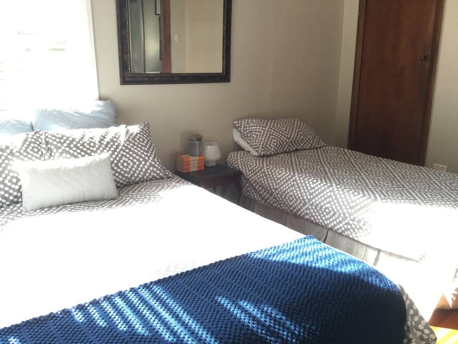 Cosy beds with spare blankets if needed.