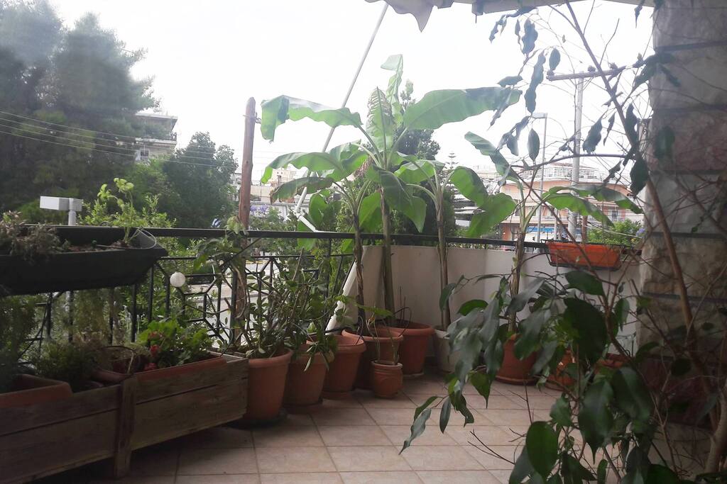 The other side of the balcony