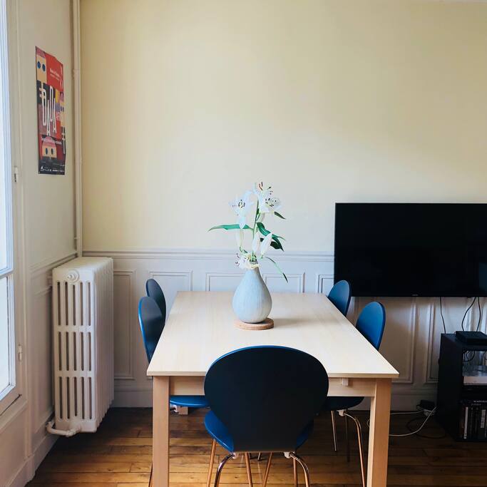 Dining table living room