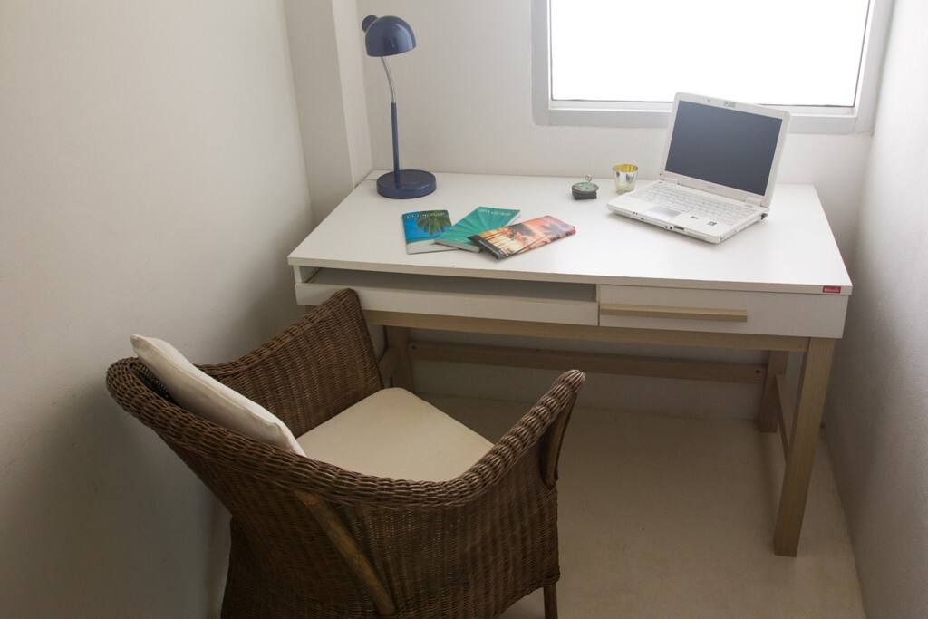 Working Space in Master Bedroom