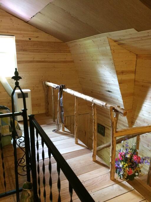 Railings in Guest Loft