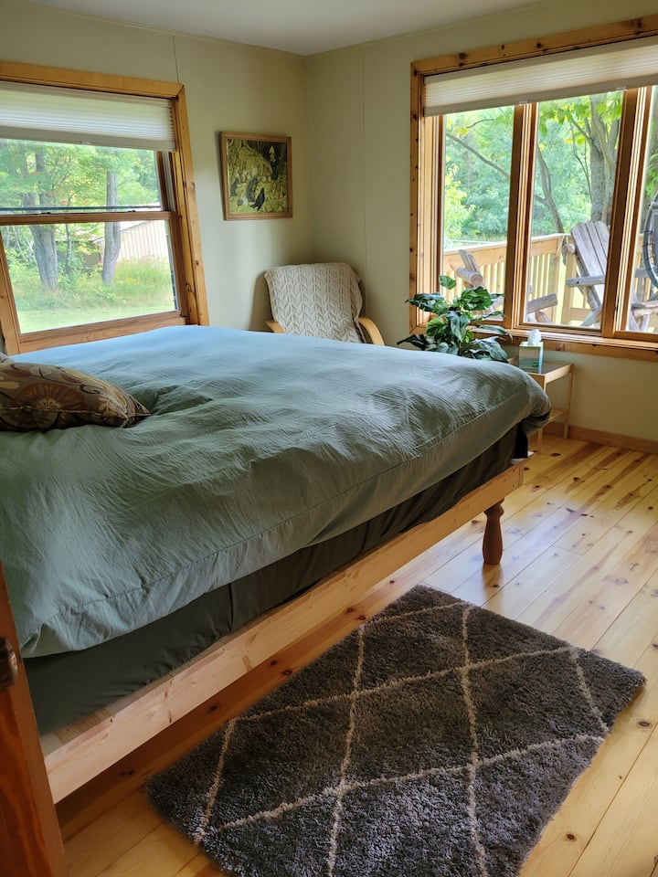 Dormitorio principal, cama tamaño king