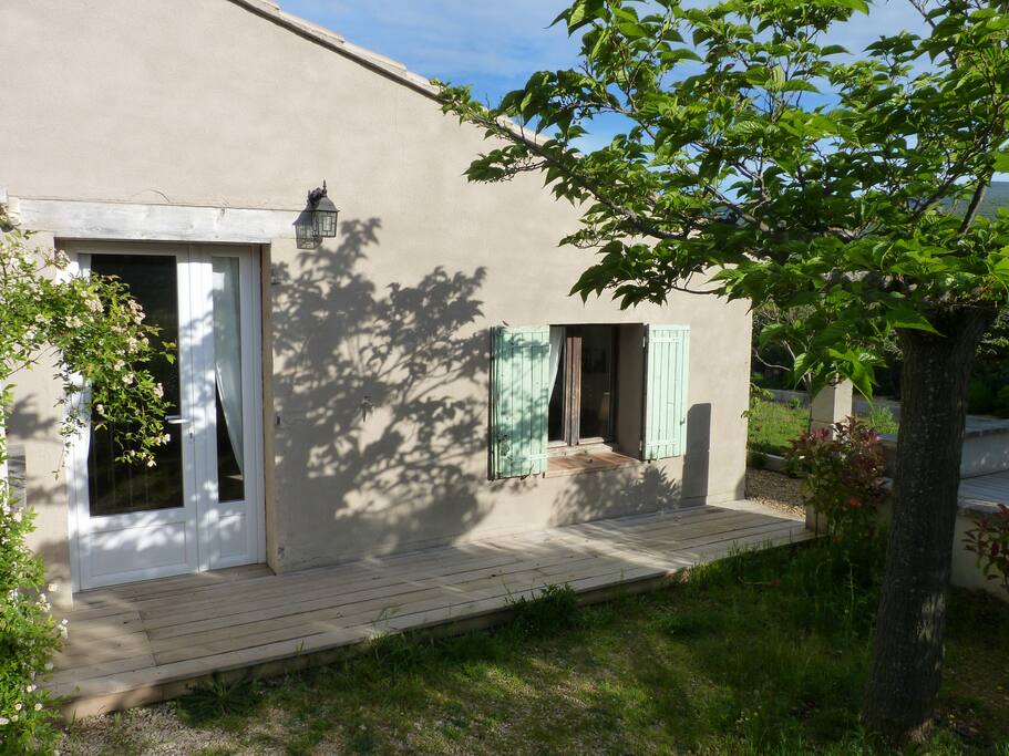 L'entrée du gîte