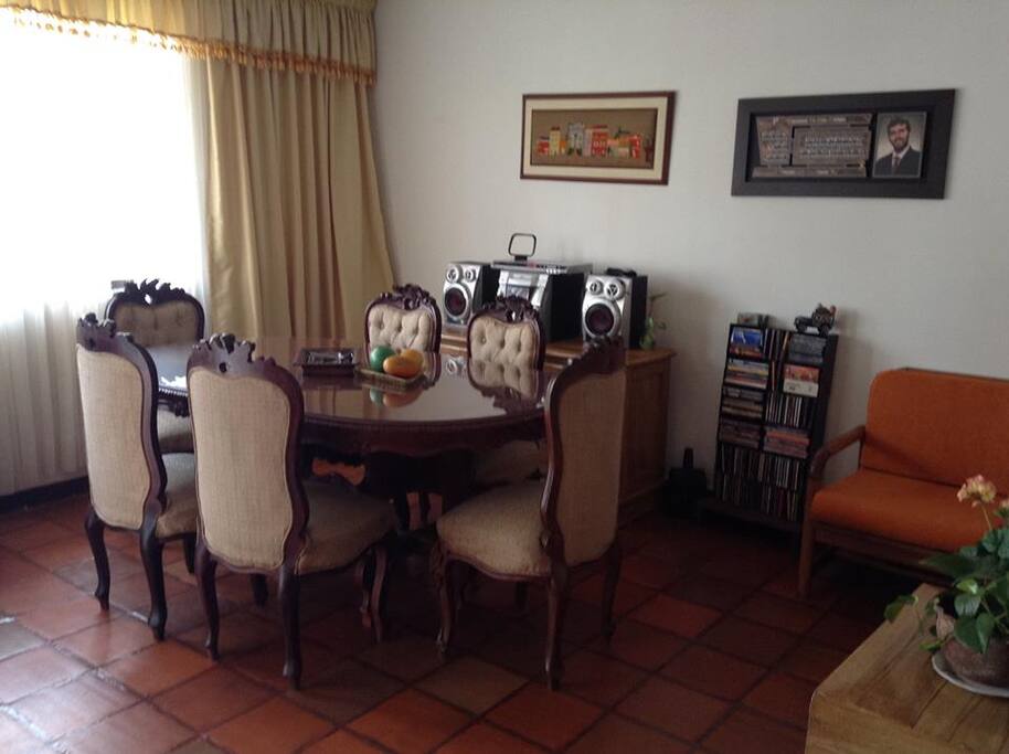 Espacio para el desayuno