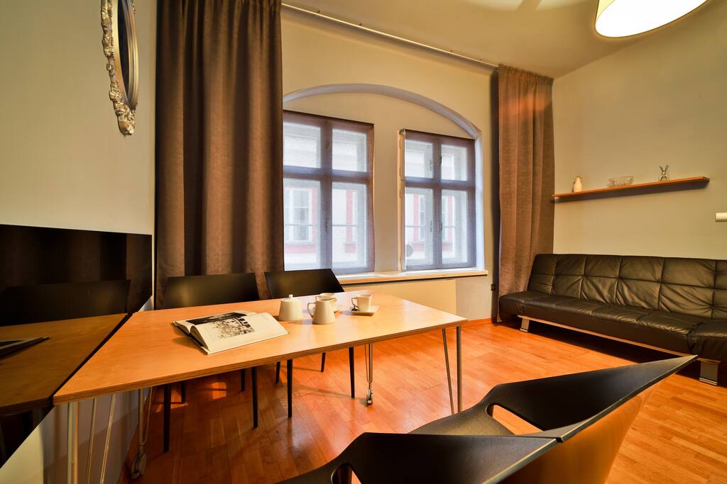 Kitchenette with dining area