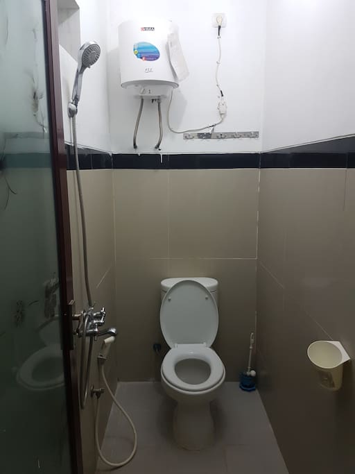 There is also a water heater :)