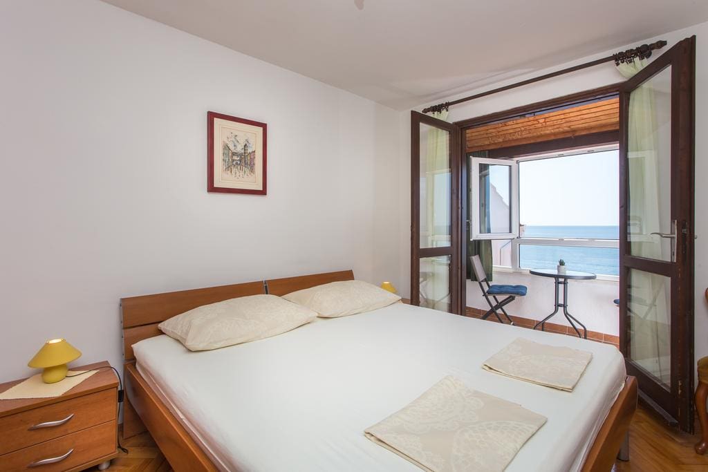 Room with a balcony