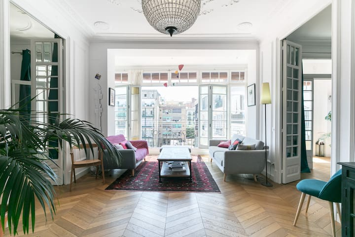 Appartement de 125m2 lumineux et calme