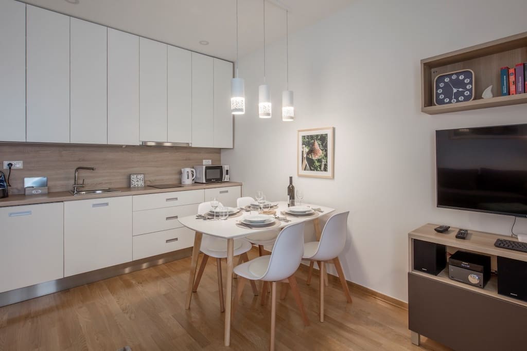 Kitchen and dining