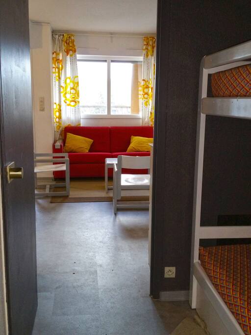 vue de l'entrée du studio