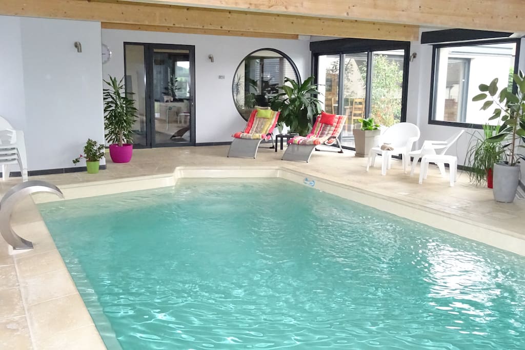 Notre piscine d'intérieure