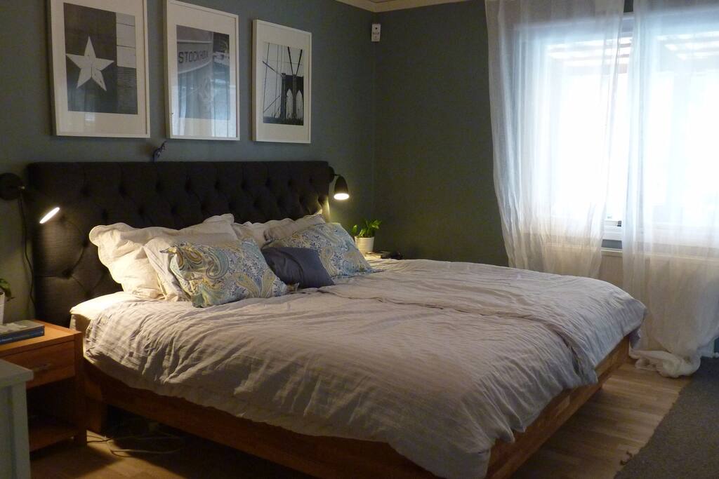 Master bedroom with plenty of closet space