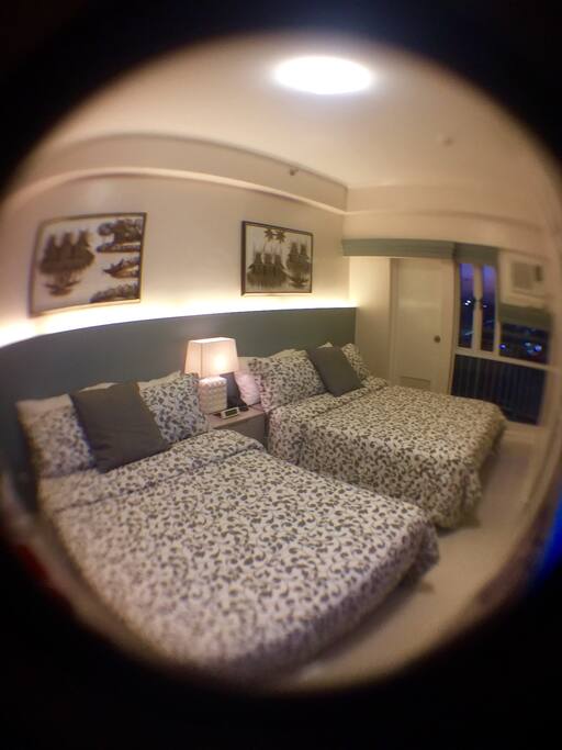 2 Double Beds (54x75) good for group of 4