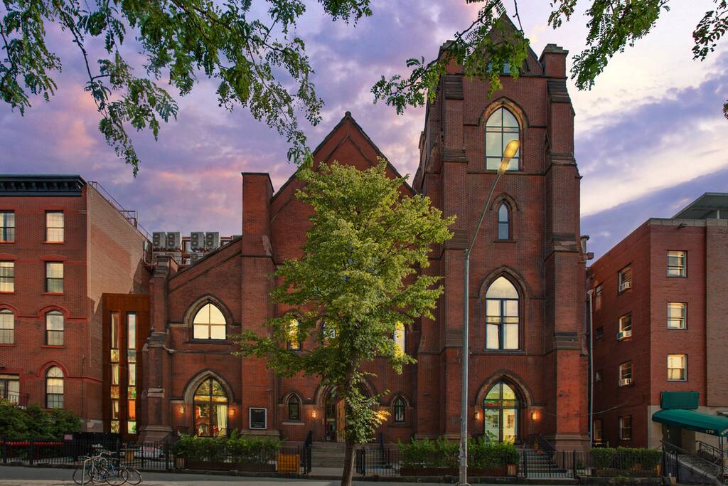 The church was built in 1865