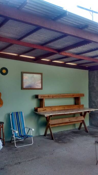 Mesa para comer externa