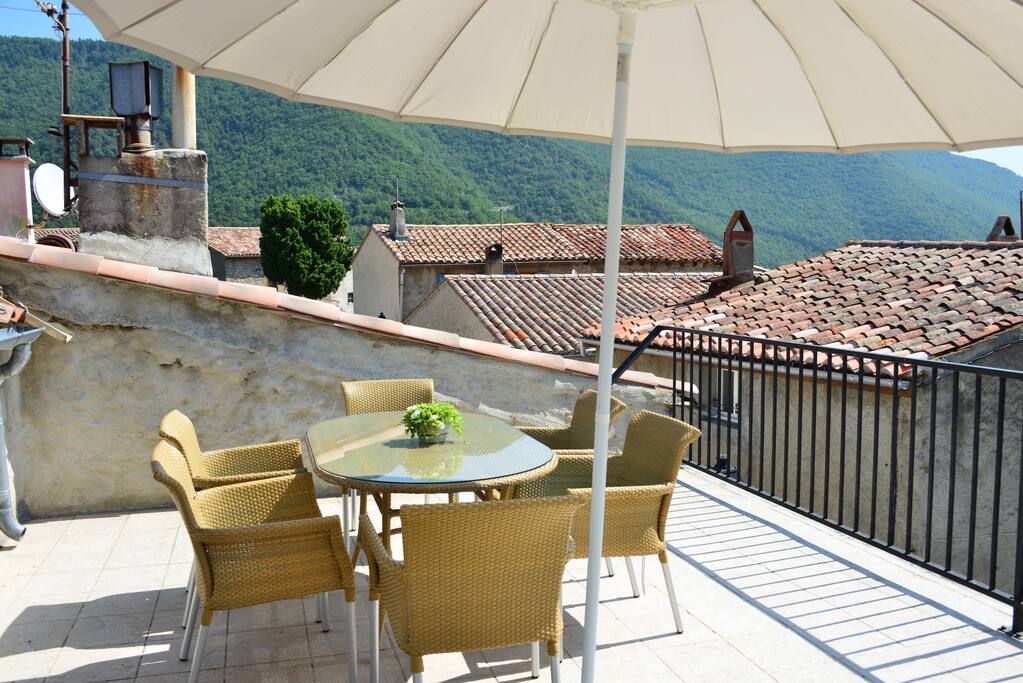 The big Roof Top Terrace