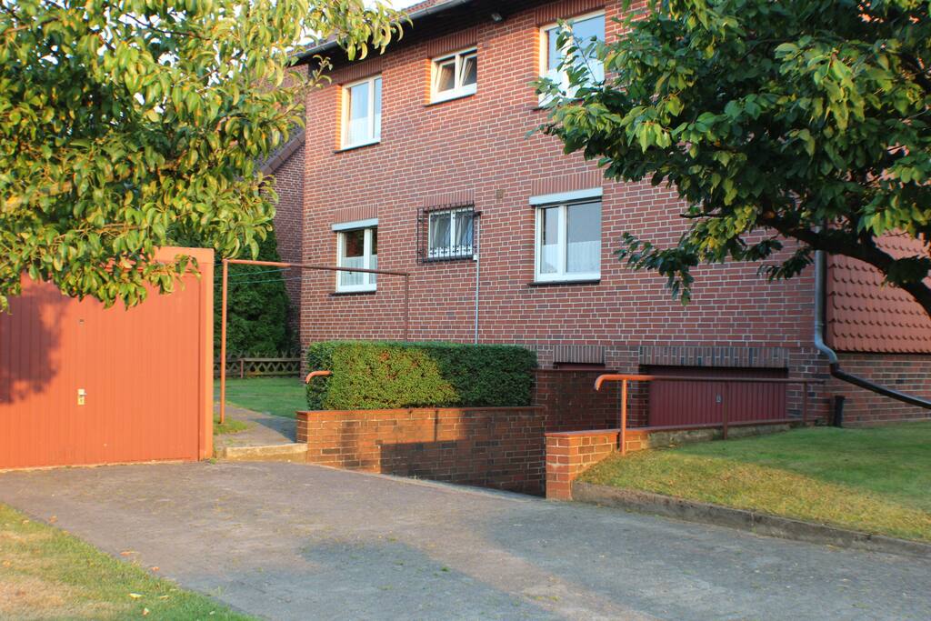 Ferienhaus Parkplatz
