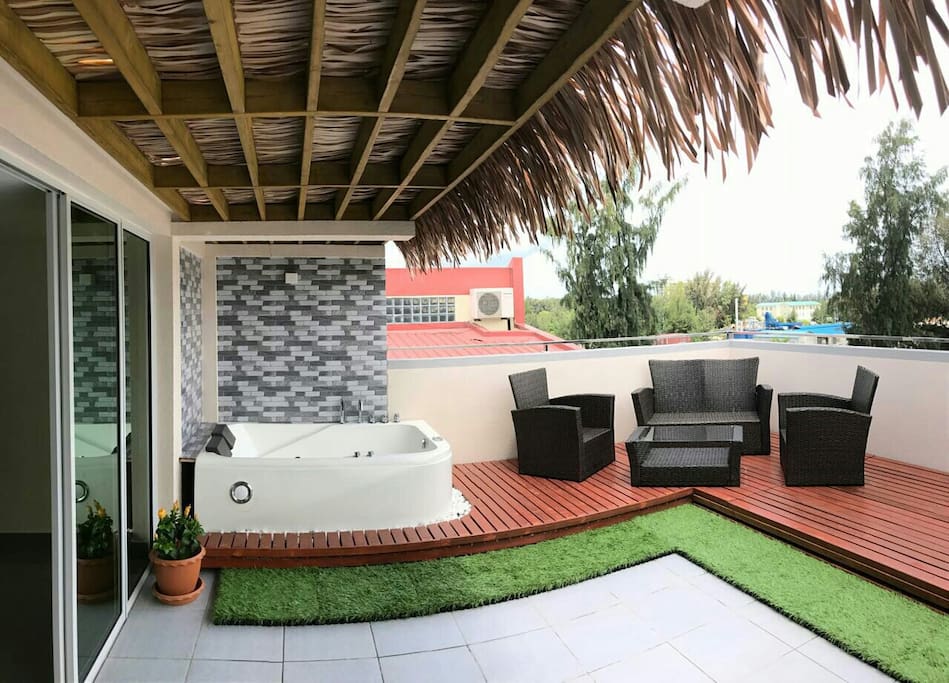 Open terrace