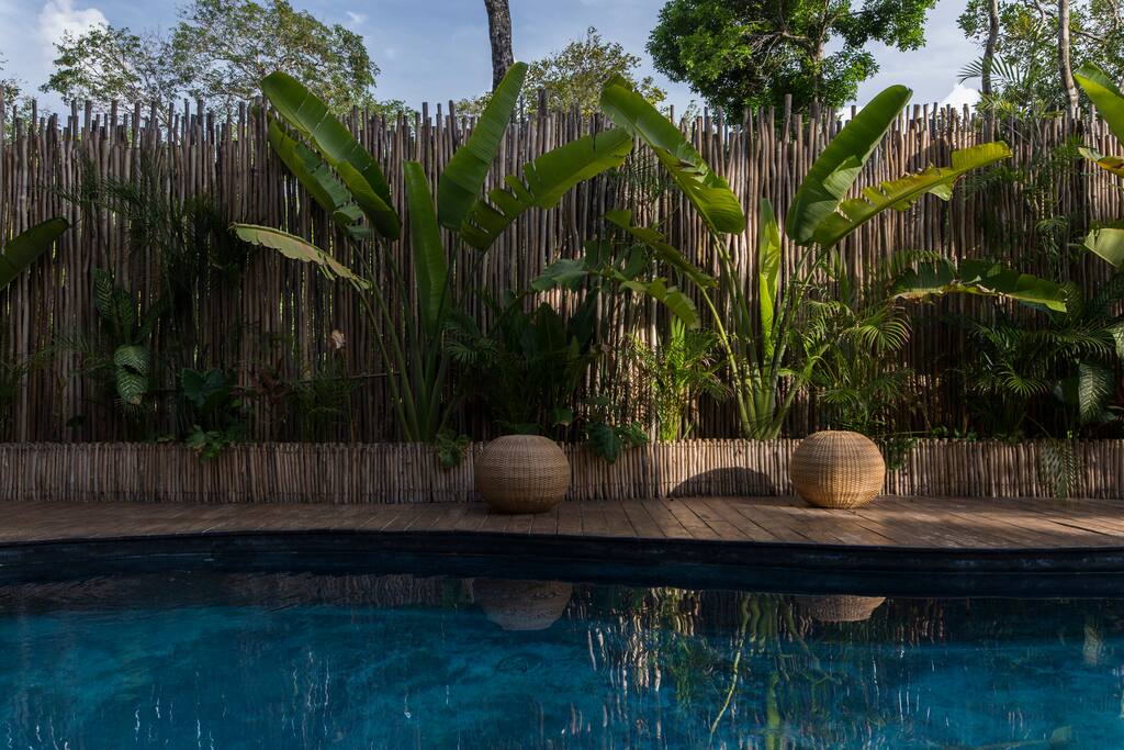 Cenote style pool