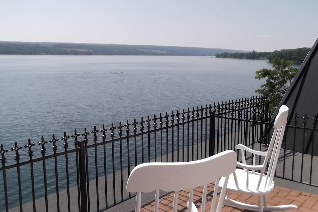View from The Cricket's patio