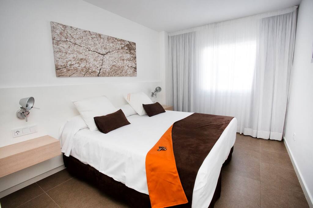 Bedroom example (2-3 guests apartment)