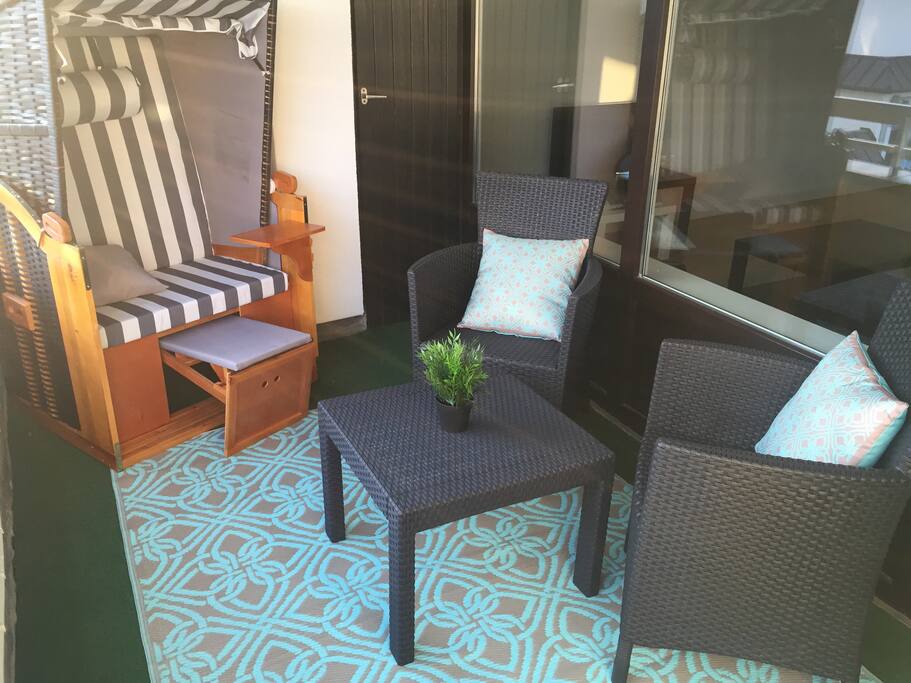 Großer Balkon