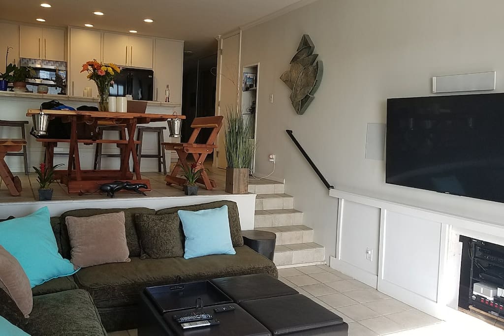 Brand new entertainment center, wireless Sonos music system, Smart TVs in each bedroom with Netflix, Hulu, Amazon Prime, and On Demand TV shoes and Movies!