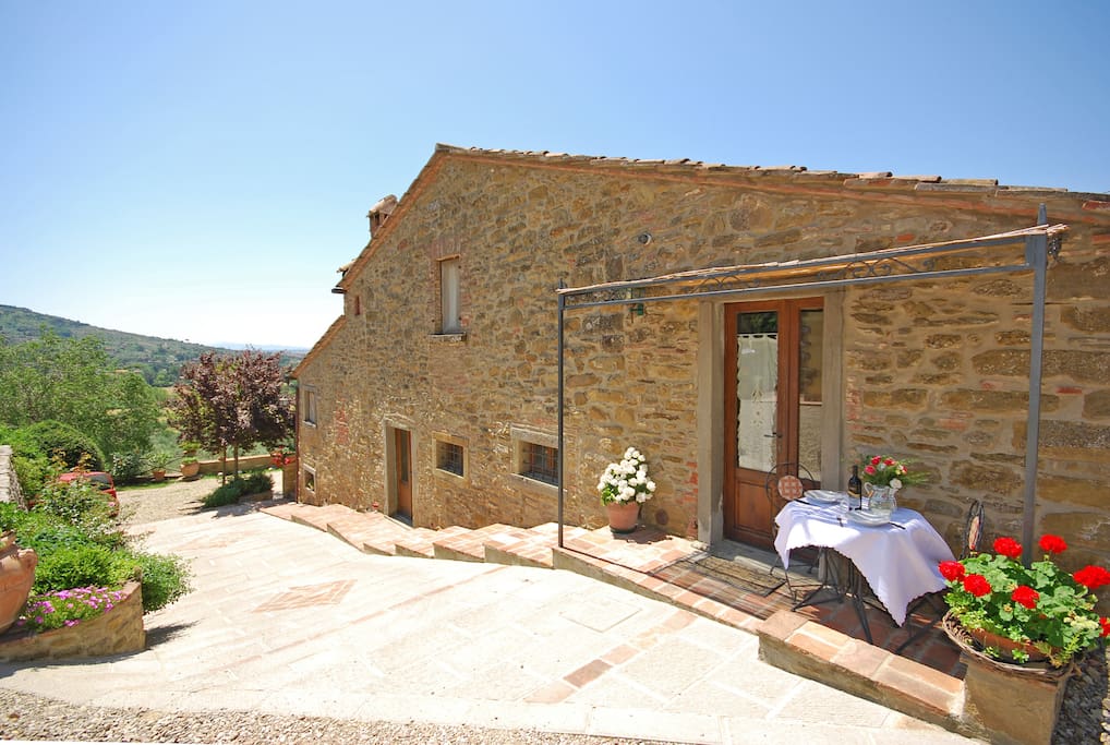 Veranda esterna Casa Nido