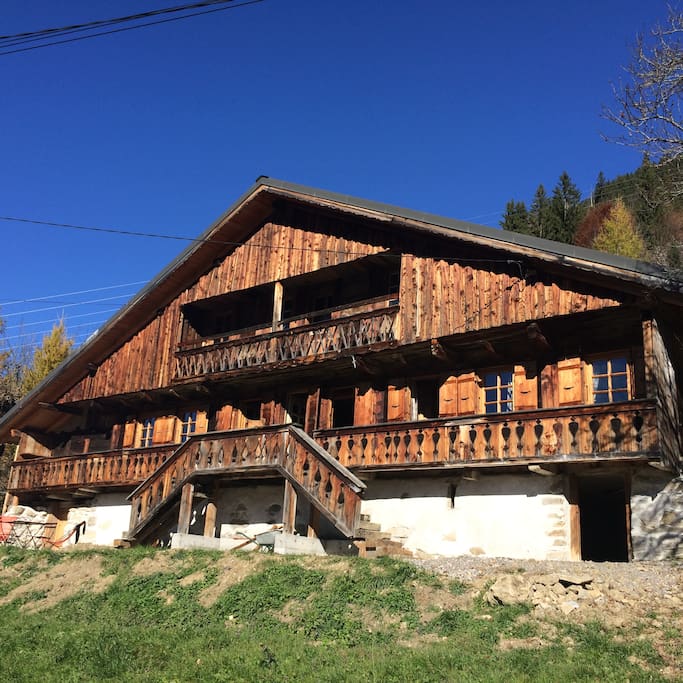 Chalet charme ancien
Vue de face
