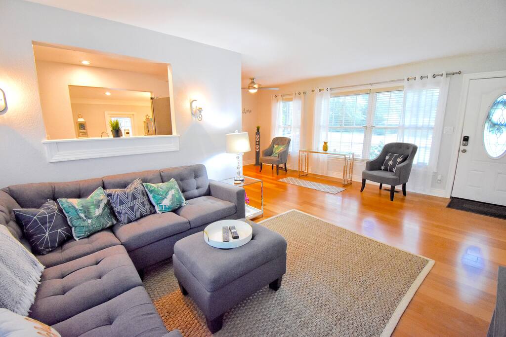 Large Living Room upstairs - open concept to enjoy your family time.