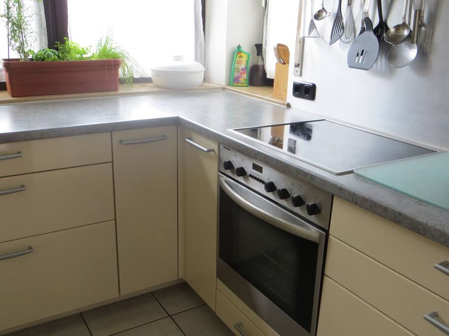Fully equipped kitchen