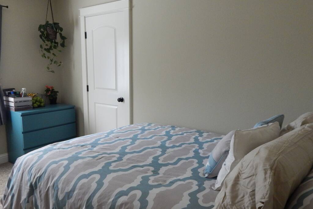 Sleep on a super comfortable memory foam mattress