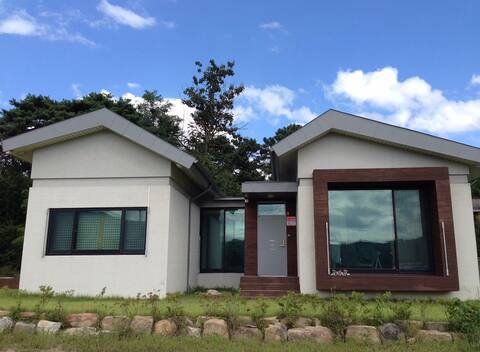 A pretty house in resident