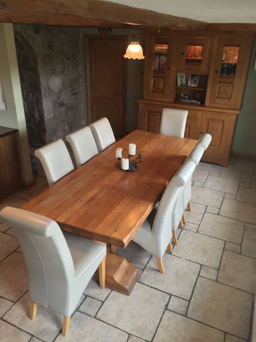 Large dining area