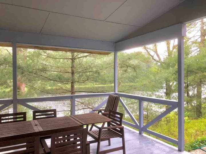 Beautiful Lake House in Catskills Cabins for Rent in Forestburgh, New