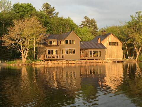Spectacular Waterfront Home On Highland Lake