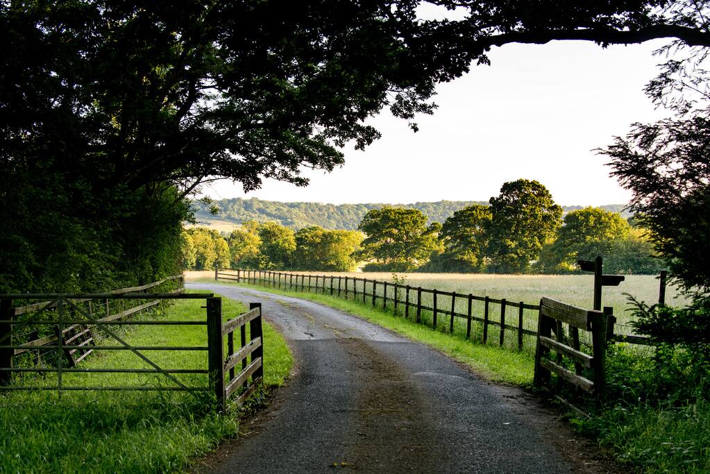 Drive into the Property