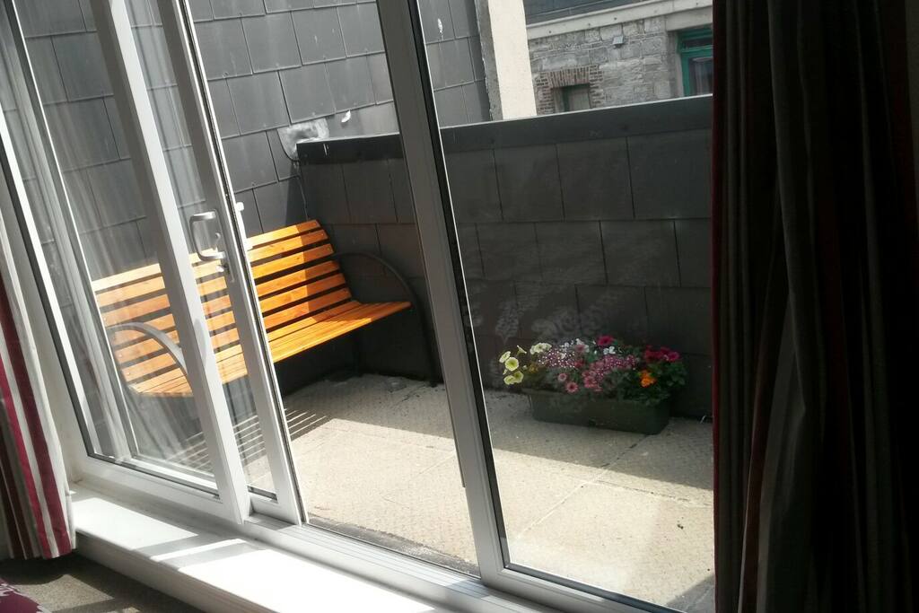Private balcony