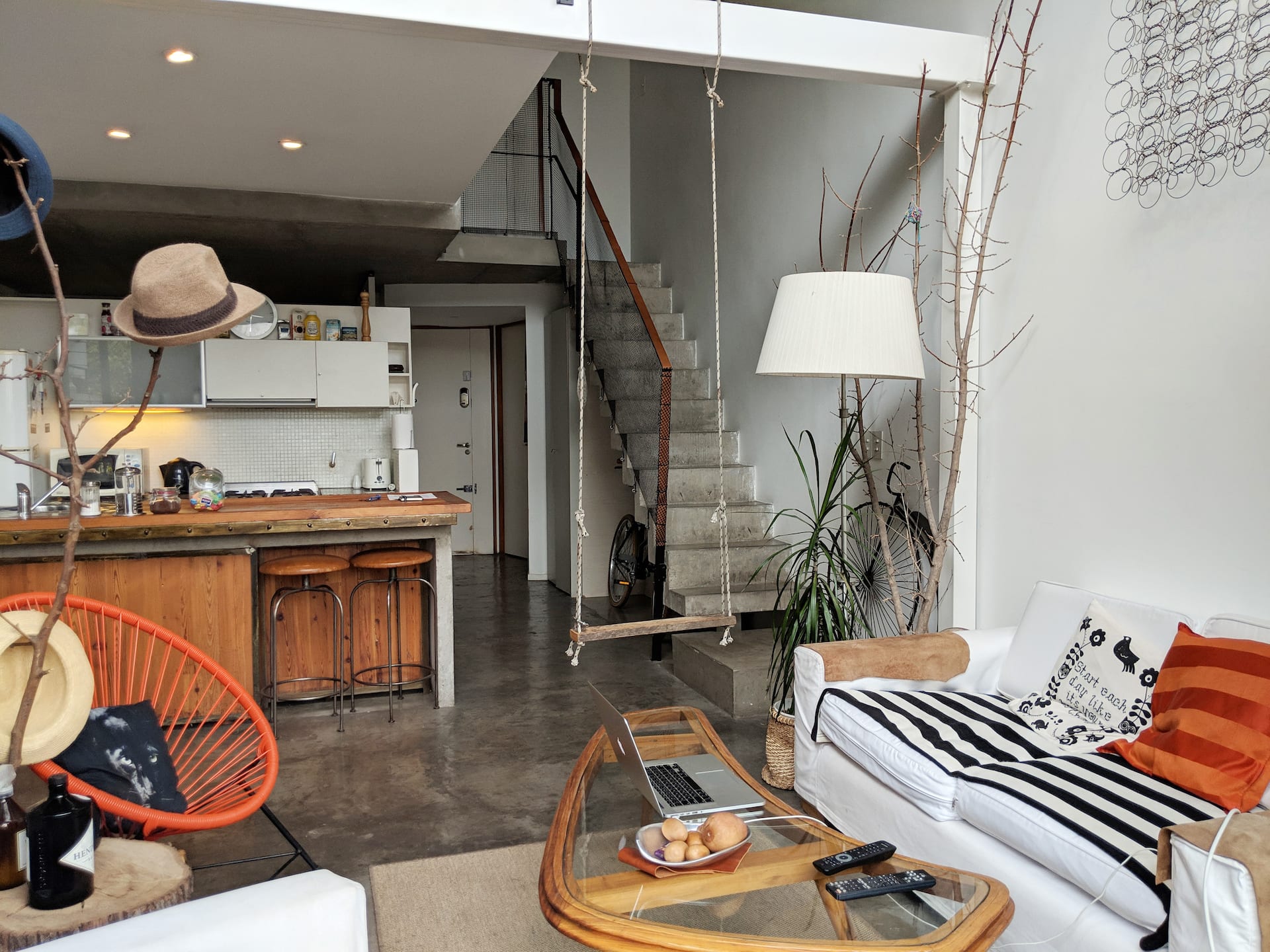 Loft duplex with private terrace and barbecue in Villa Crespo