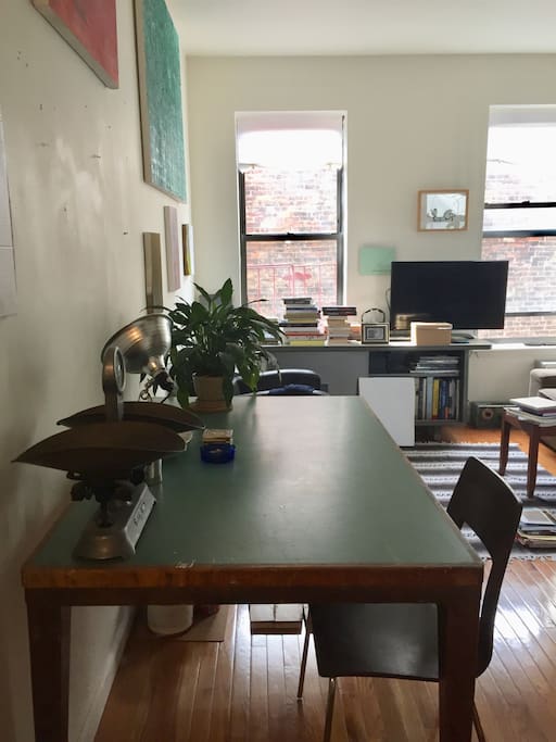 Living room dining table/desk