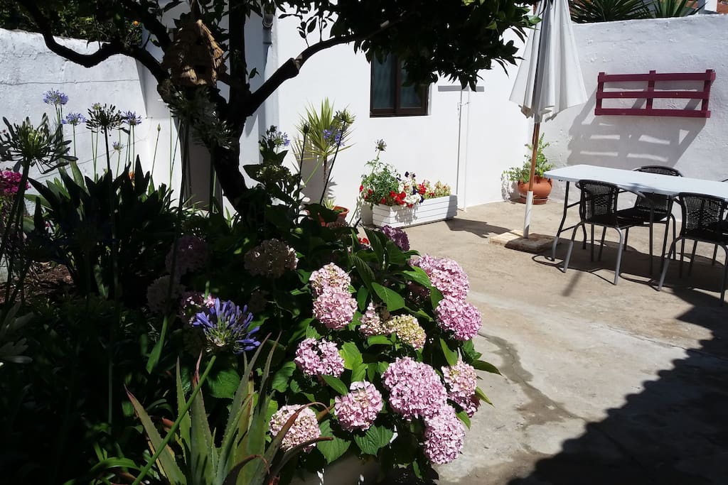 Jardim - Zona de refeições