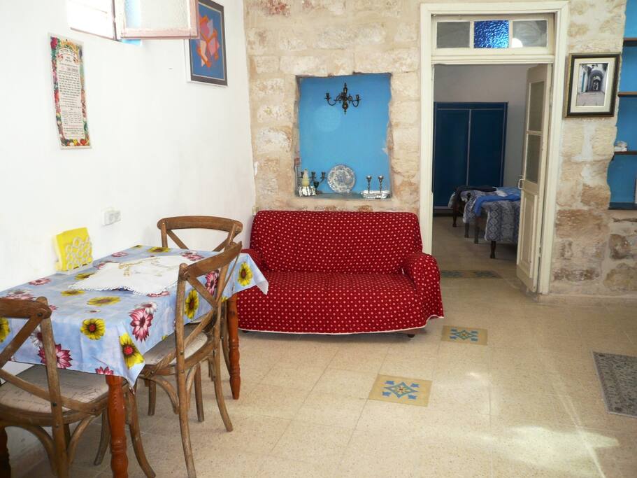 dining and living area